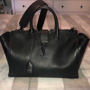 Authentic YSL Small Cabas Alligator Bag